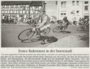 Erstes Radrennen in der Innenstadt